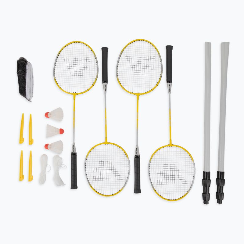 Zestaw do badmintona VICFUN Complete yellow