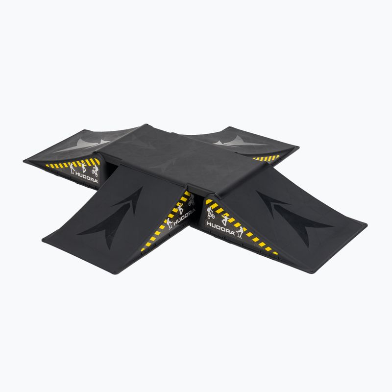 Rampa wyczynowa Hudora Set Skater Ramp czarna 818541