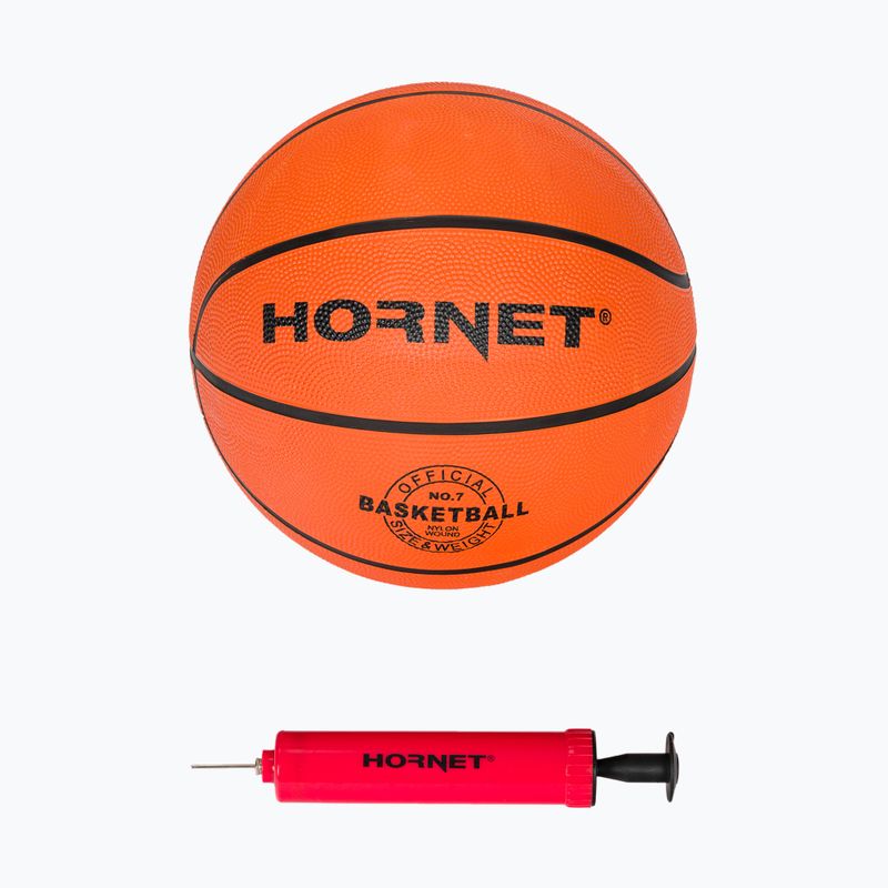 Kosz do koszykówki dla dzieci Hudora Hornet 205 niebieski 3580 3