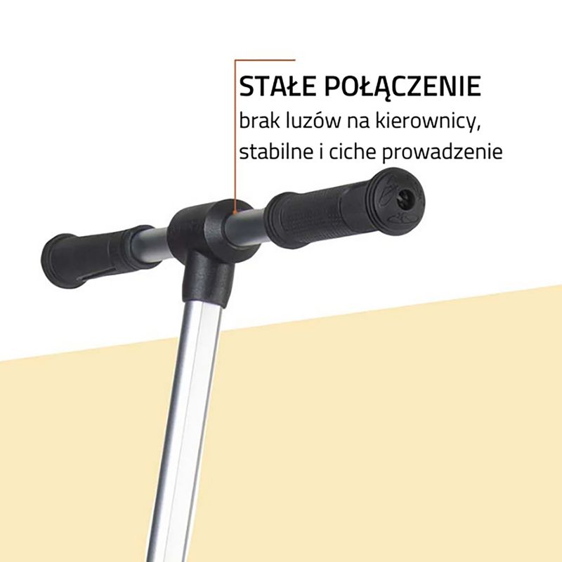 Hulajnoga miejska Hudora Bigwheel 215 beżowa 14127 11