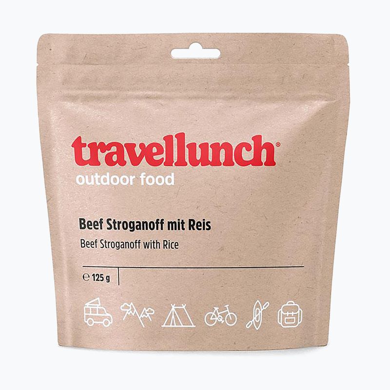 Żywność liofilizowana travellunch Stroganof z wołowiną i ryżem 125 g