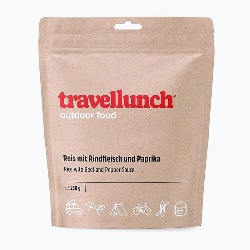 Żywność liofilizowana travellunch Wołowina pikantna z ryżem 250 g