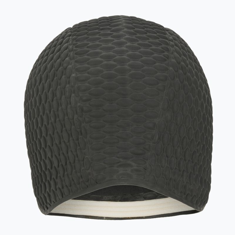Czepek pływacki damski Fashy Thermo Bubble black 2