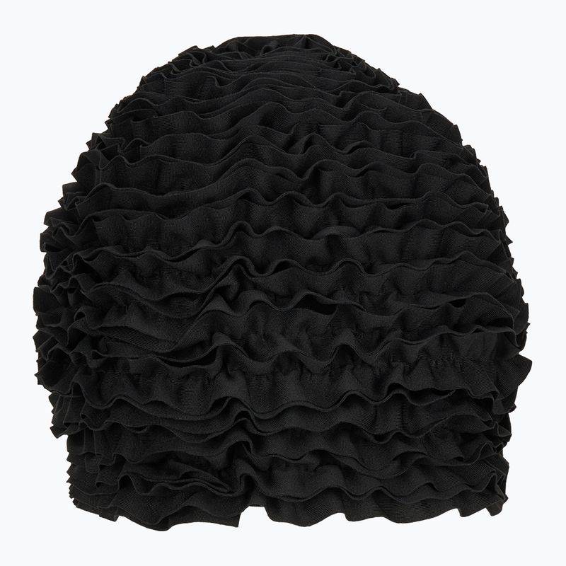 Czepek pływacki damski Fashy Exclusive Frill black