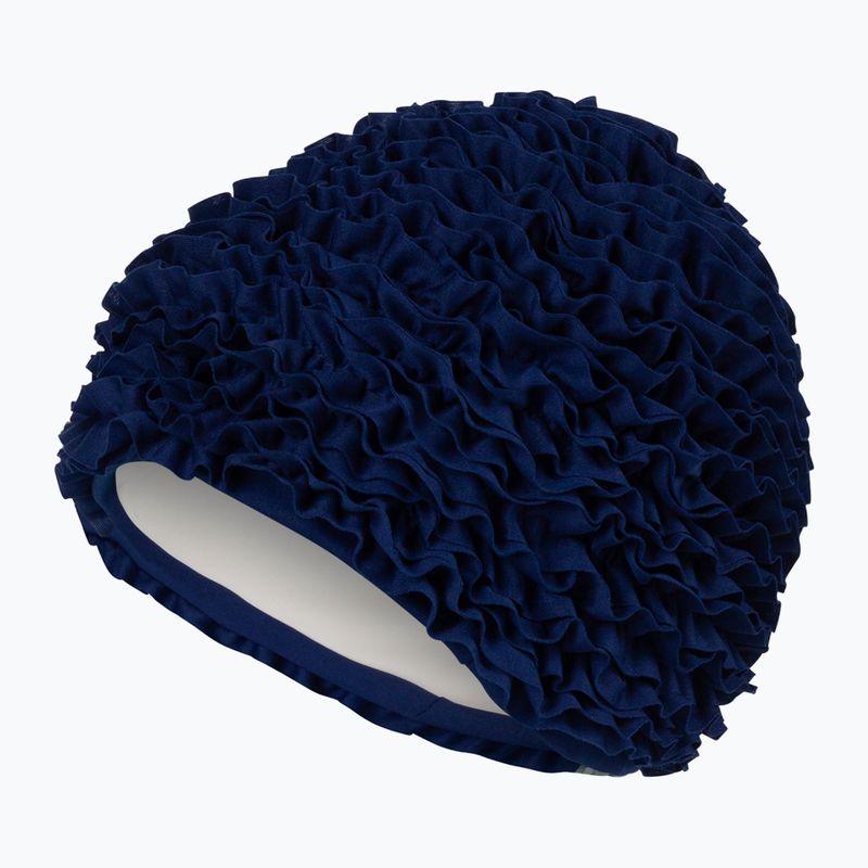 Czepek pływacki damski Fashy Exclusive Frill navy