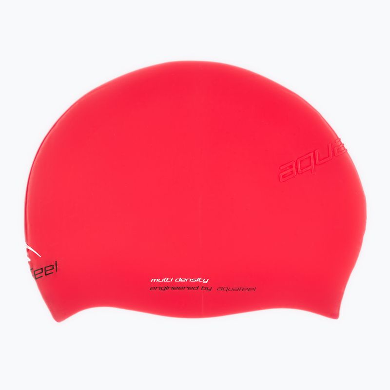 Czepek pływacki aquaFeel Bullitt red 2