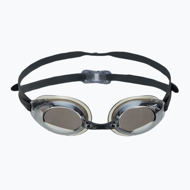 Okulary do pływania aquaFeel Glide Mirrored black/silver 2