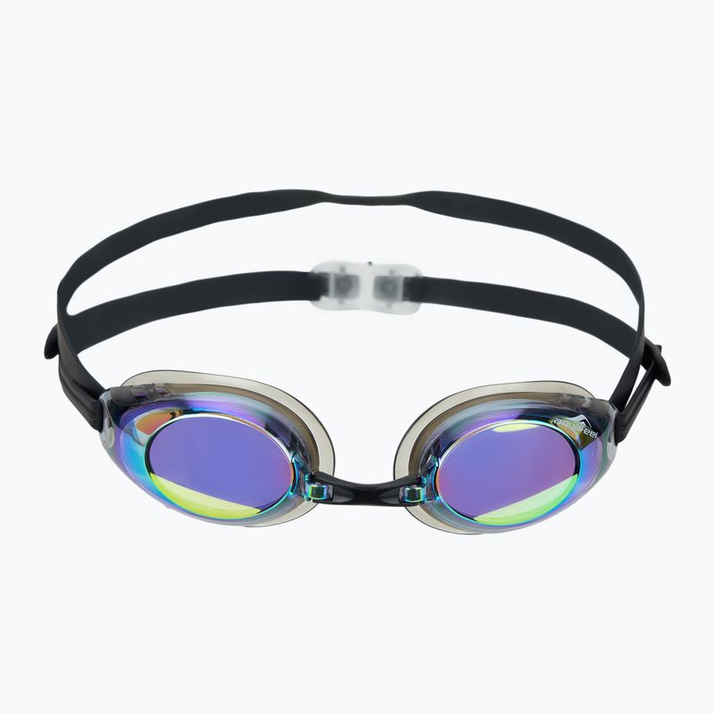 Okulary do pływania aquaFeel Glide Mirrored black/gold