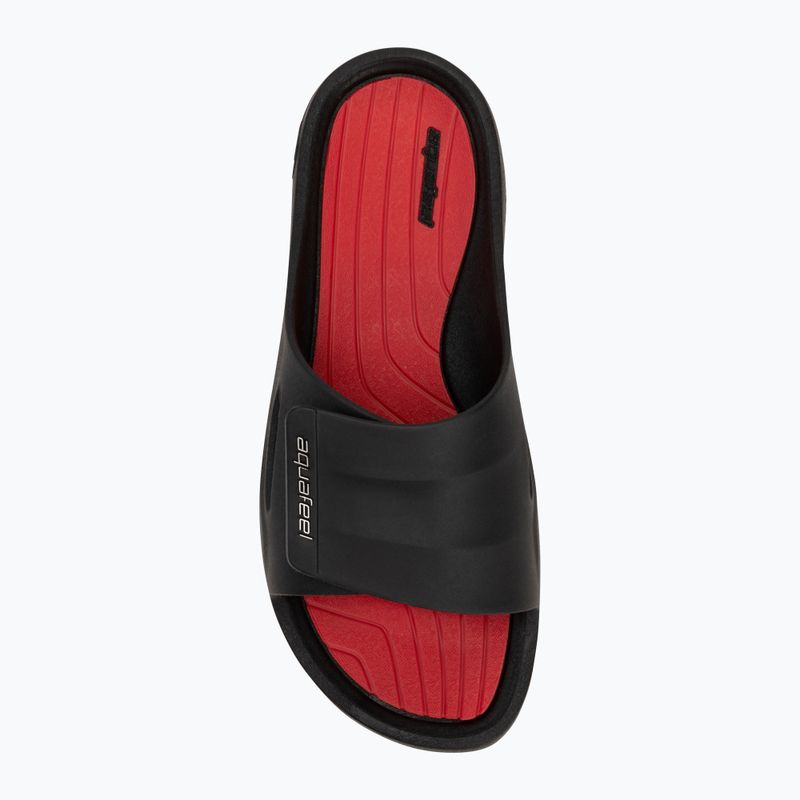 Klapki męskie aquaFeel Profi Pool black/red 5