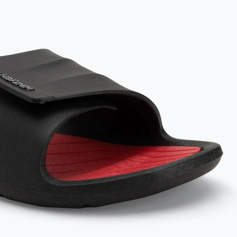 Klapki męskie aquaFeel Profi Pool black/red 7