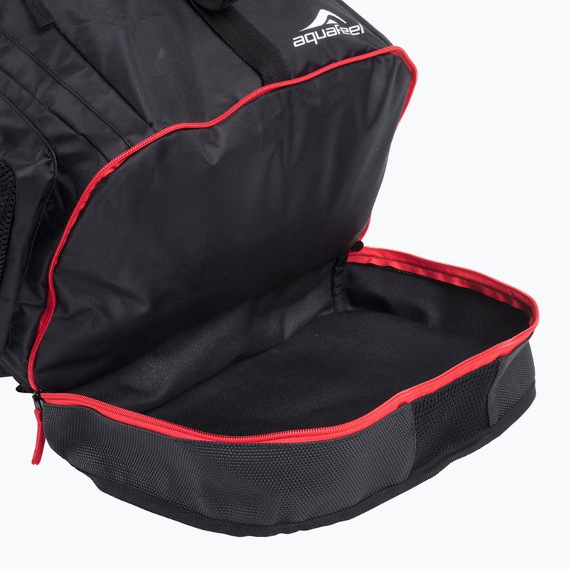 Plecak pływacki aquaFeel Rucksack 42 l black/red 2