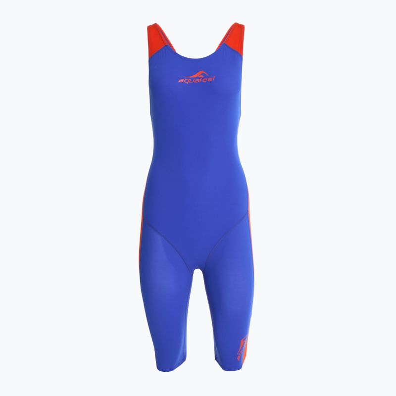 Strój pływacki jednoczęściowy damski aquaFeel I-Nov N2K Openback blue