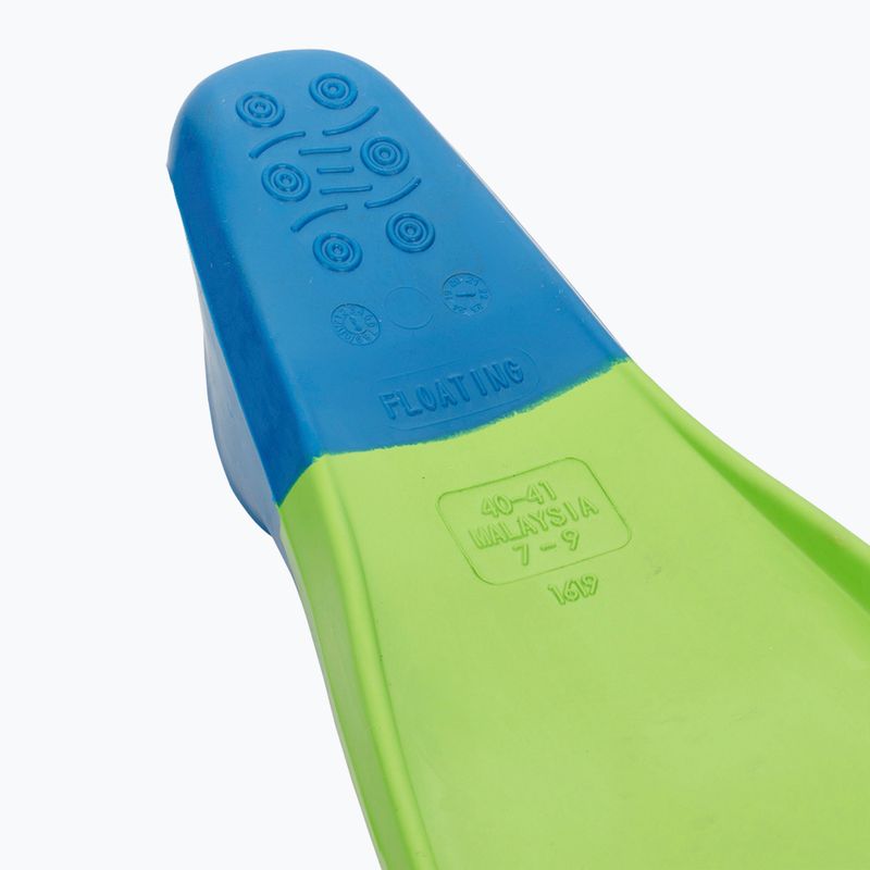 Płetwy do pływania Aquafeel Swim Fin Floating light green/blue 2