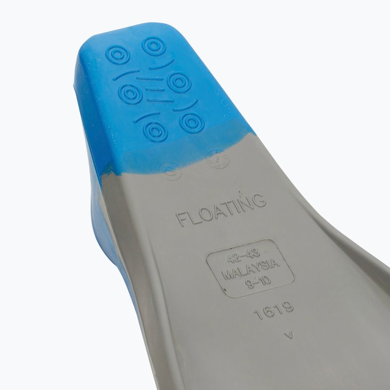 Płetwy do pływania Aquafeel Swim Fin Floating grey/blue 2