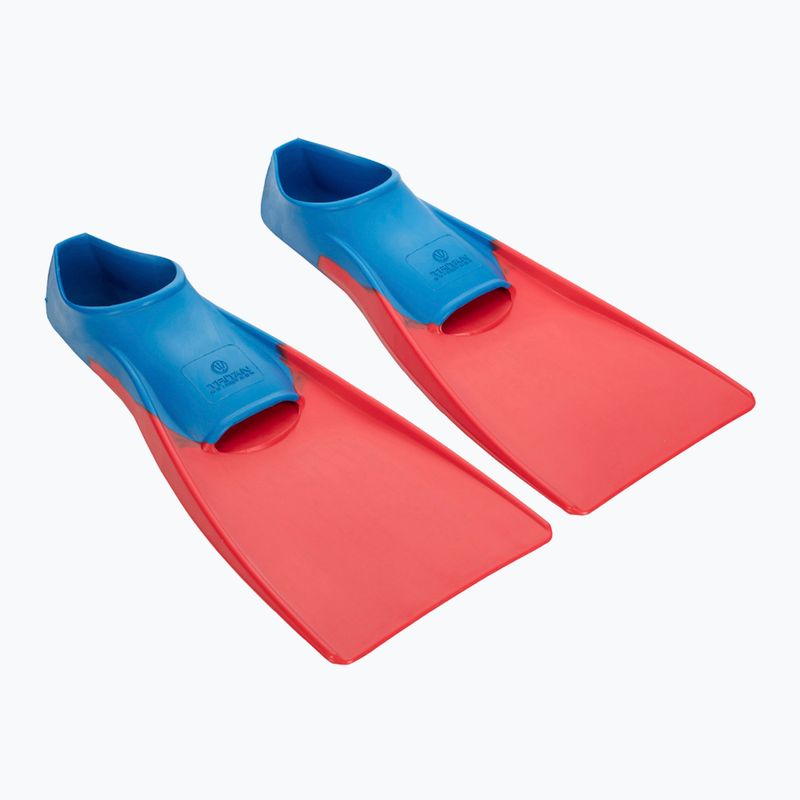 Płetwy do pływania Aquafeel Swim Fin Floating red/blue