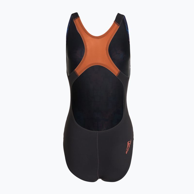 Strój pływacki jednoczęściowy damski aquaFeel I-Nov Aquafeelback water moves 2