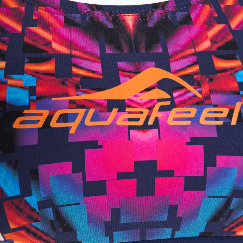 Strój pływacki dwuczęściowy damski aquaFeel I-Nov Racerback mystical ornament 3