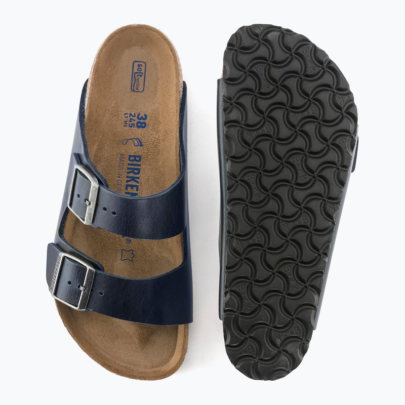 Klapki BIRKENSTOCK Arizona SFB LEOI Narrow blue 9