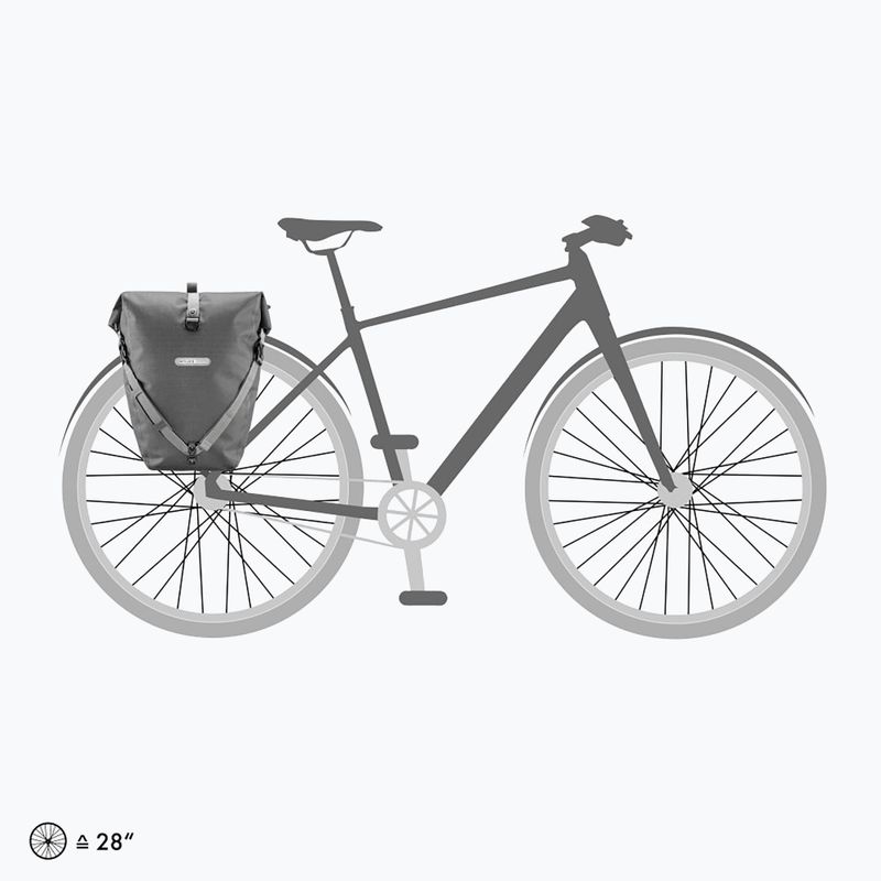 Sakwa rowerowa ORTLIEB Back-Roller Urban Line QL2.1 20 l pepper 14