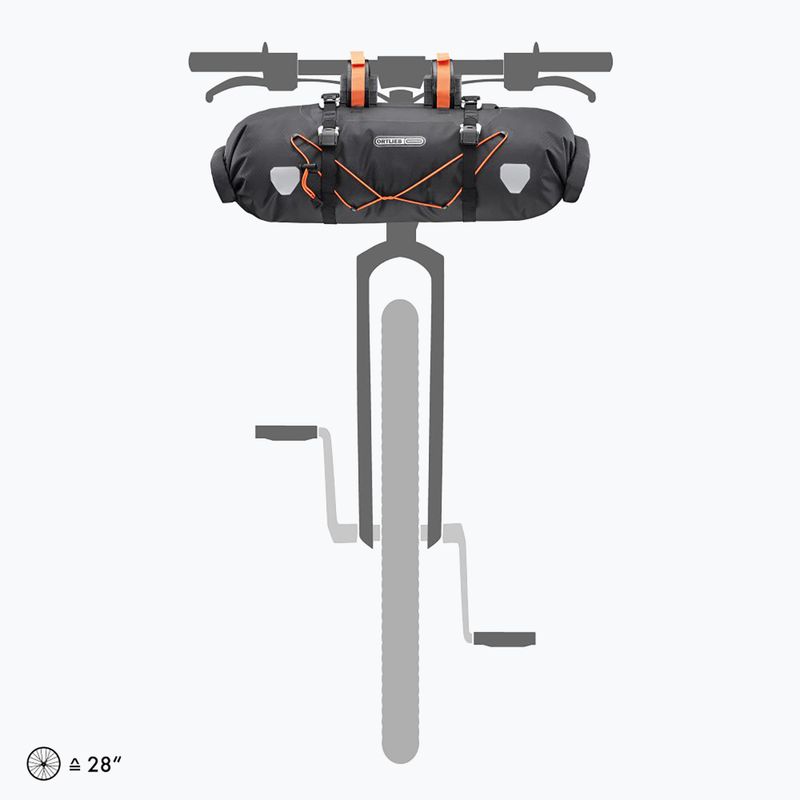 Torba rowerowa na kierownicę ORTLIEB Handlebar-Pack 15 l black matte 16