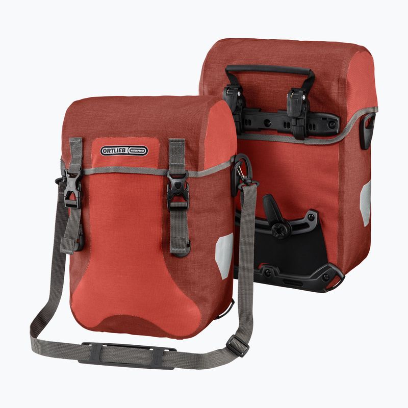 Sakwy rowerowe ORTLIEB Sport-Packer Plus 2 x 15 l salsa/dark chili