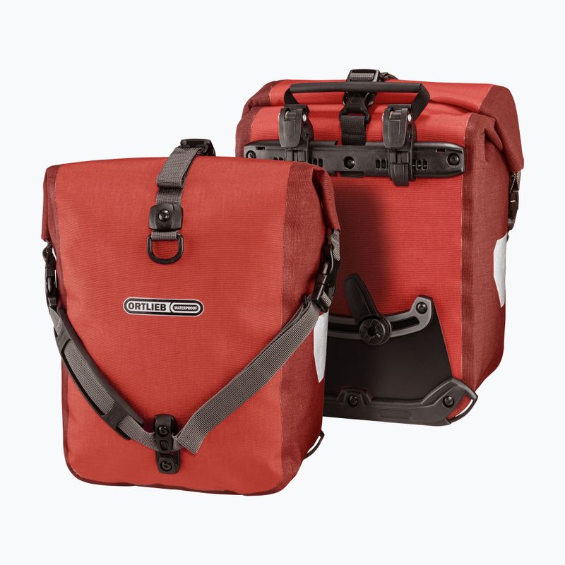 Sakwy rowerowe ORTLIEB Sport-Roller Plus 2 x 12.5 l salsa/dark chili