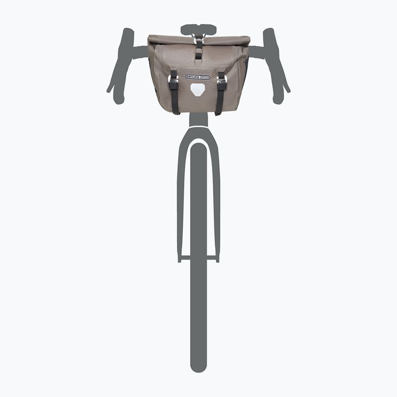 Torba rowerowa na kierownicę ORTLIEB Handlebar-Pack QR 11 l dark sand 8
