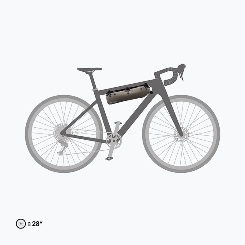 Torba rowerowa na ramę ORTLIEB Frame-Pack RC Toptube 4 l dark sand 7