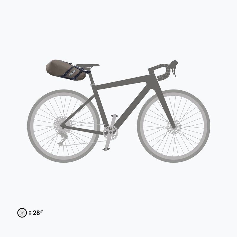 Torba rowerowa pod siodło ORTLIEB Seat-Pack QR 7,5 l dark sand 8