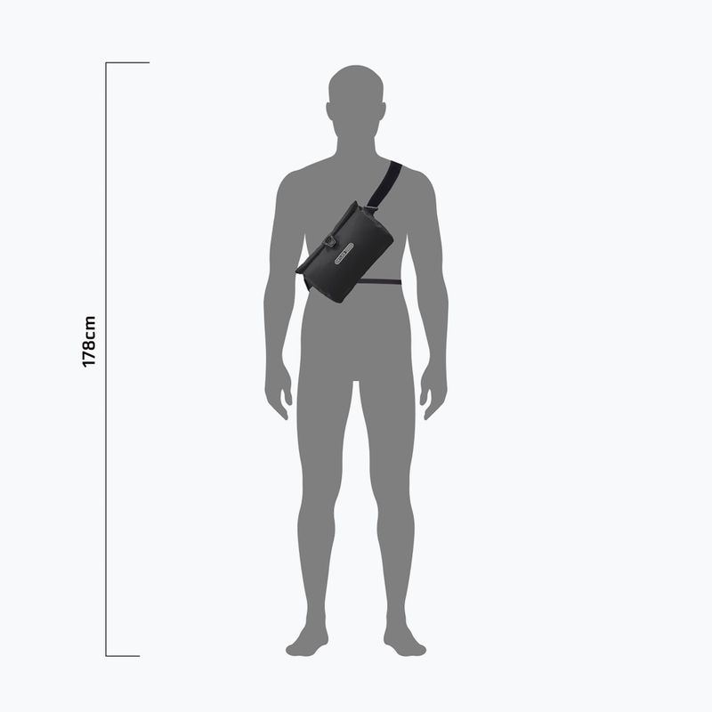 Torba rowerowa na kierownice ORTLIEB Velo-Sling Flex 2.5 l black 8