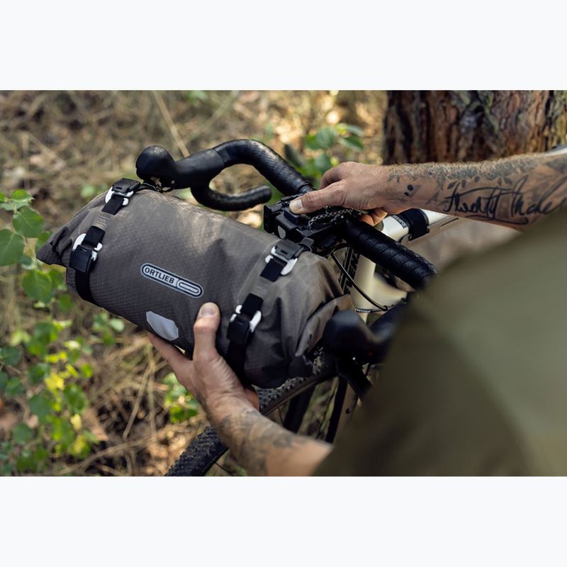 Torba rowerowa na kierownice ORTLIEB Handlebar-Pack Flex 9 l dark sand 10