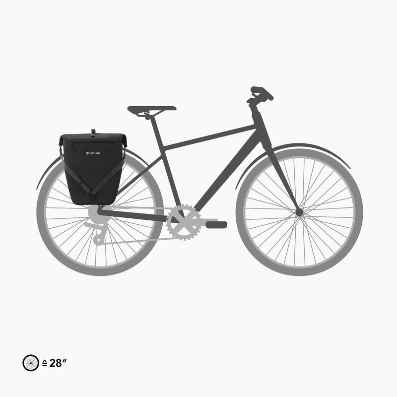 Sakwa rowerowa ORTLIEB Back-Roller Zip-Pocket Tidura Strong QL2.2 20 l black 8