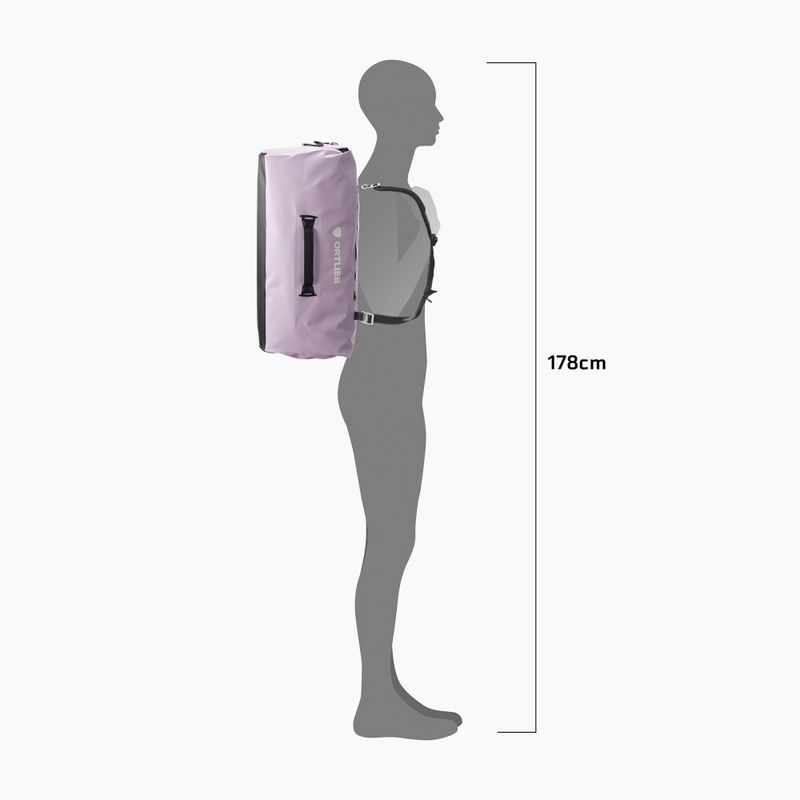 Torba podróżna ORTLIEB Duffle Zip Tidura Strong 60 l lavender 11