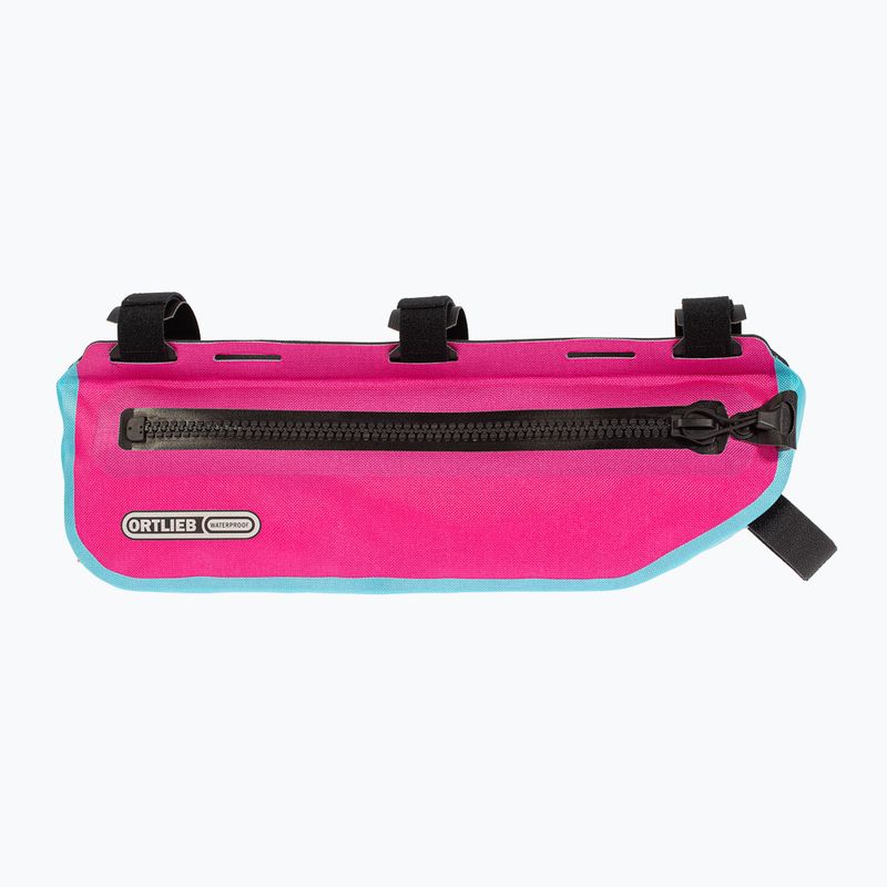 Torba rowerowa na ramę Ortlieb Frame-Pack Toptube 3 l cyber blue/cyber pink 2