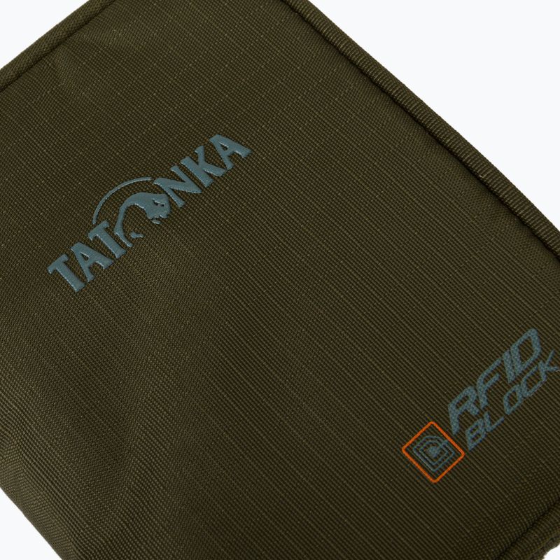 Portfel Tatonka Zip Money Box RFID B zielony 2946.331 4