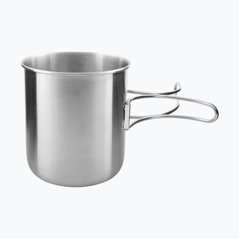 Zestaw naczyń turystycznych Tatonka Handle Mug 600 ml steel 4