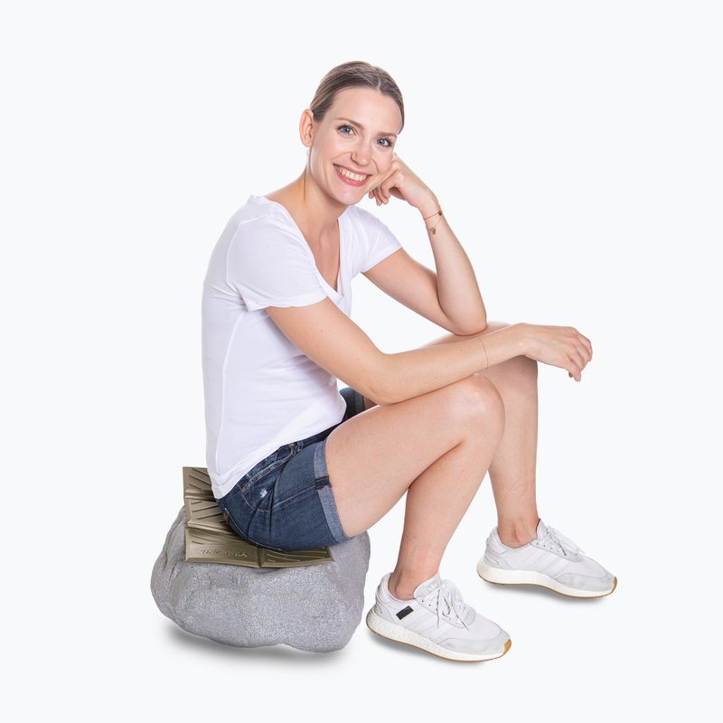 Siedzisko turystyczne Tatonka Foldable Seat Mat olive 7
