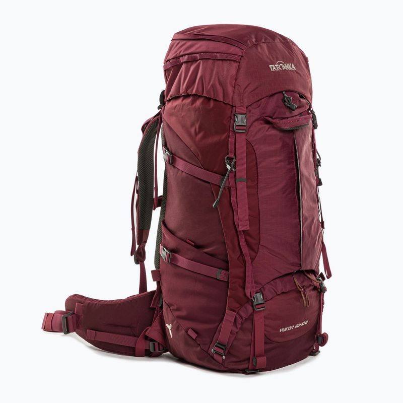 Plecak trekkingowy damski Tatonka Yukon 50+10 l bordowy 1341.368 2