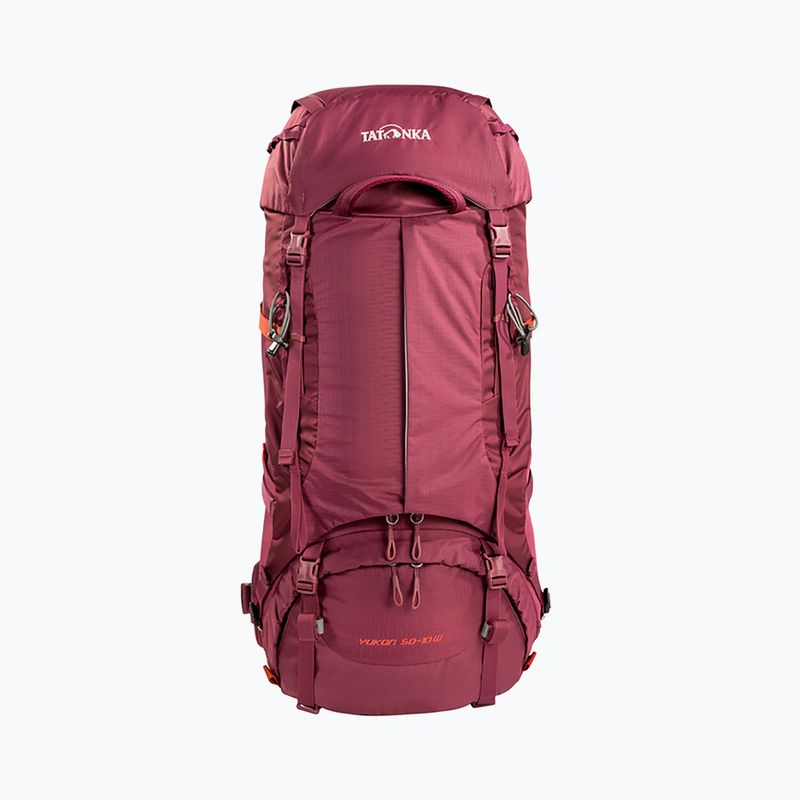 Plecak trekkingowy damski Tatonka Yukon 50+10 l bordowy 1341.368 8