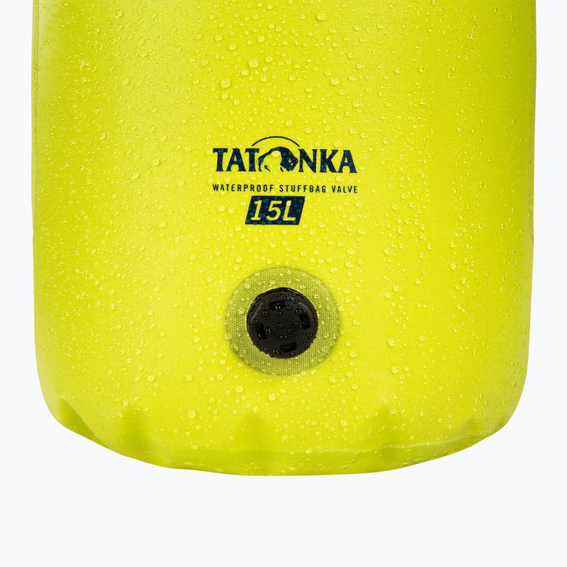 Worek wodoodporny Tatonka WP Stuffbag Valve 15 l lime 6