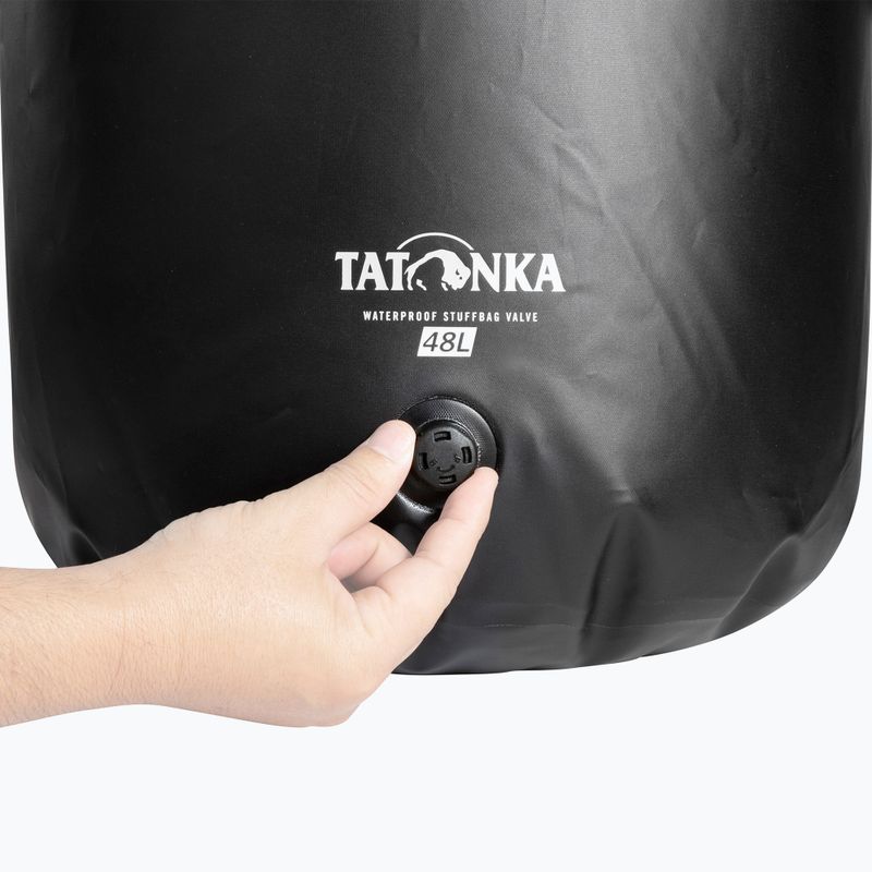 Worek wodoodporny Tatonka WP Stuffbag Valve 48 l black 6