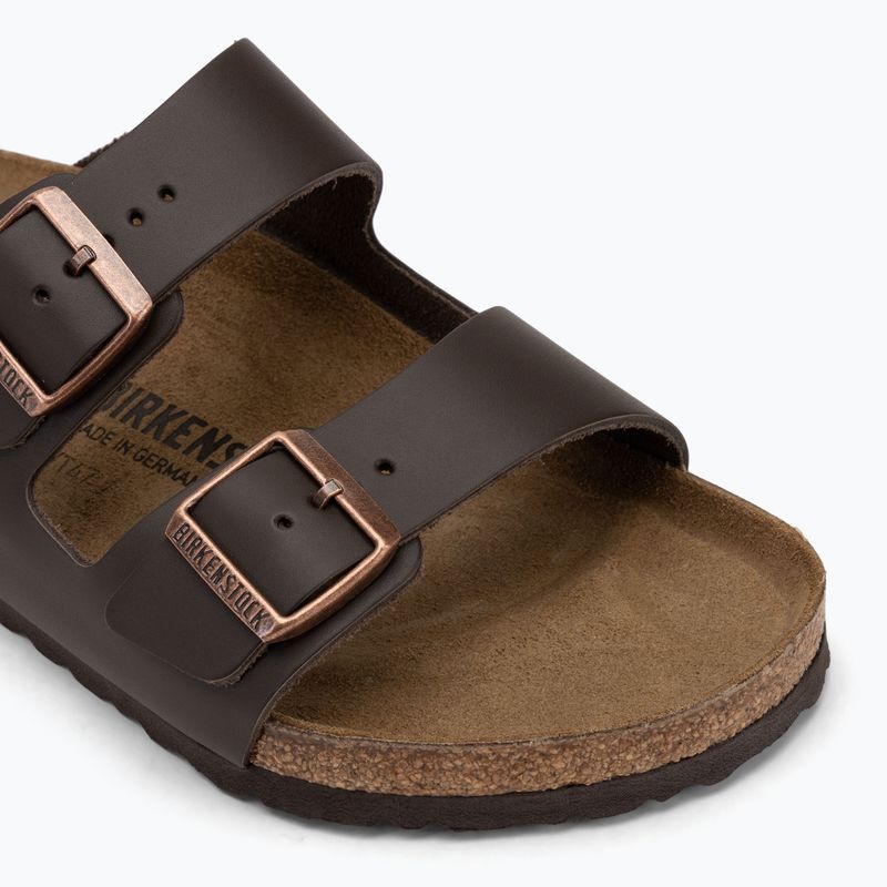 Klapki BIRKENSTOCK Arizona NL Regular dark brown 7