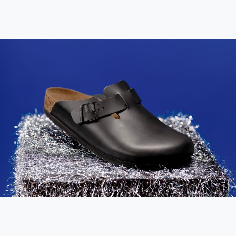 Klapki BIRKENSTOCK Boston NL Narrow black 2