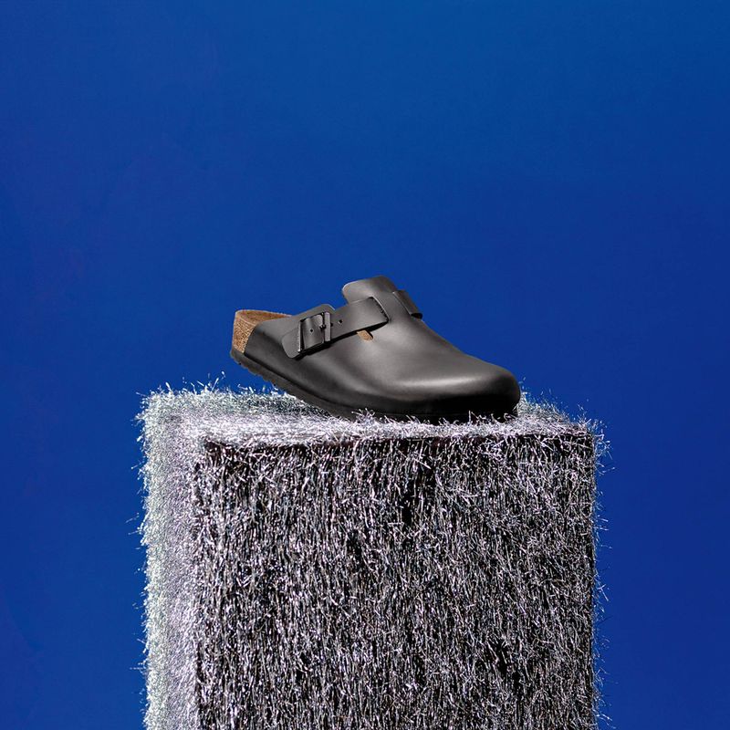 Klapki BIRKENSTOCK Boston NL Narrow black 3
