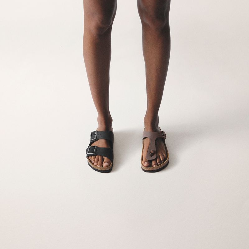 Japonki BIRKENSTOCK Gizeh Birkibuc mocca 5