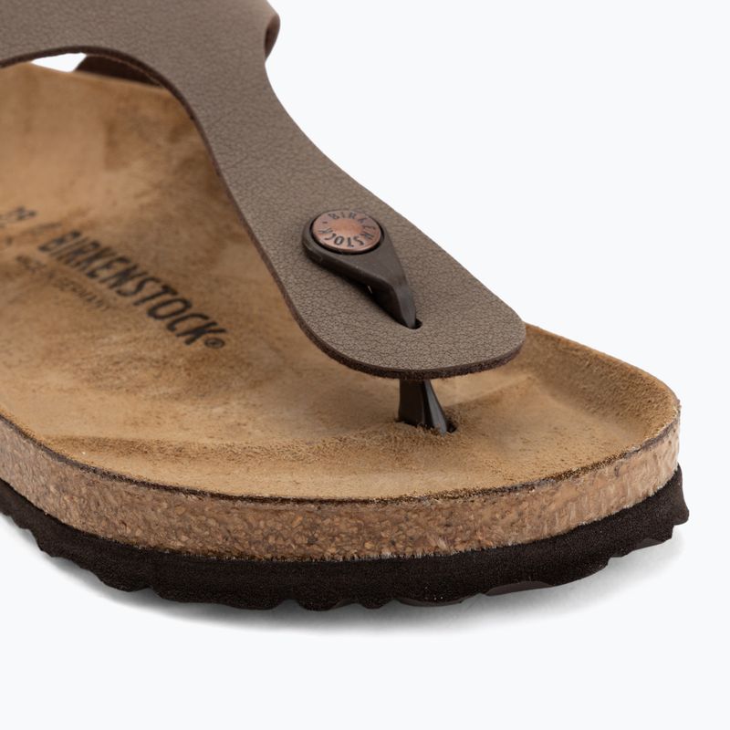 Japonki BIRKENSTOCK Gizeh Birkibuc mocca 7