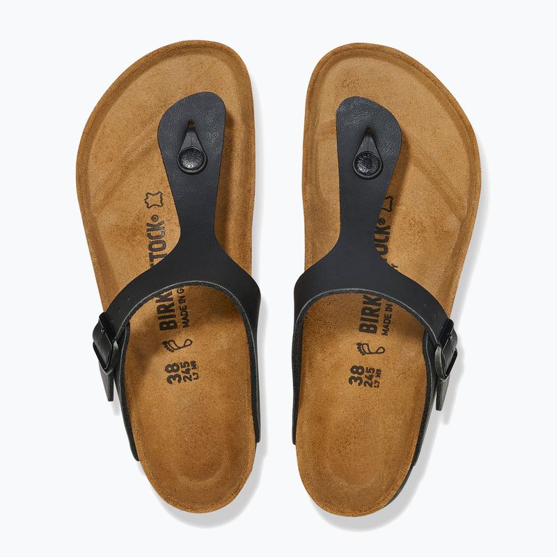 Klapki BIRKENSTOCK Gizeh Birko-Flor black 3