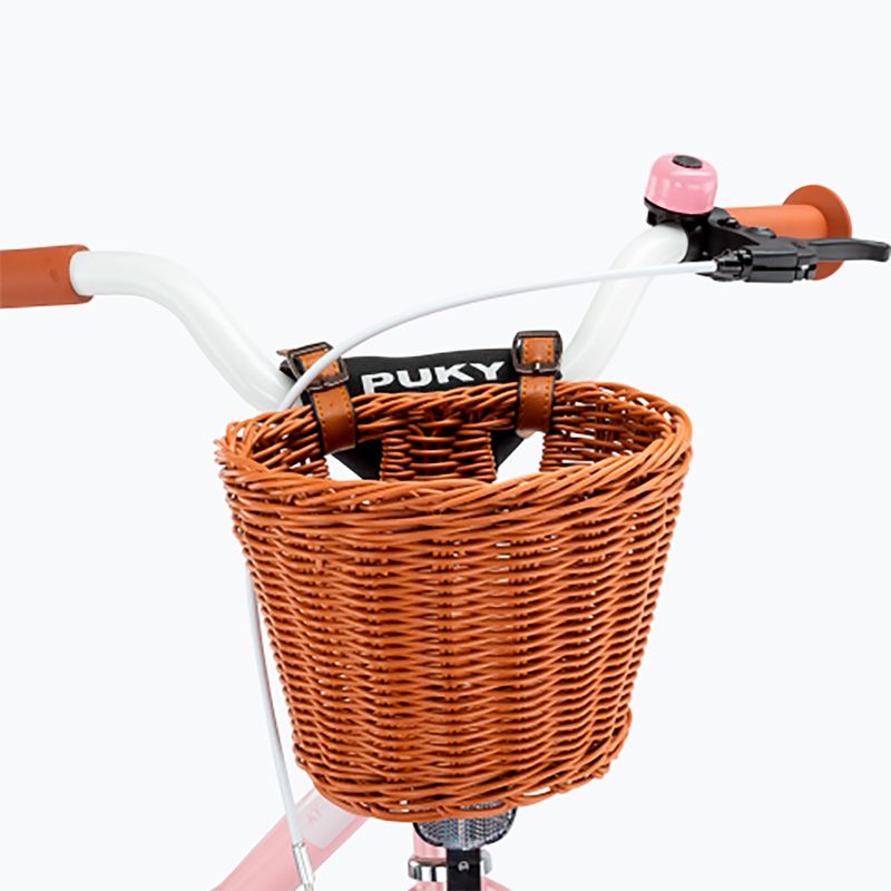 Koszyk rowerowy przedni PUKY M brown
