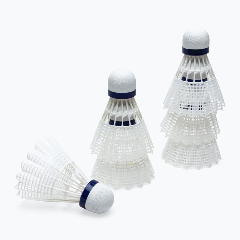 Lotki do badmintona Talbot-Torro Tech 350 Nylon 6 szt. white 2