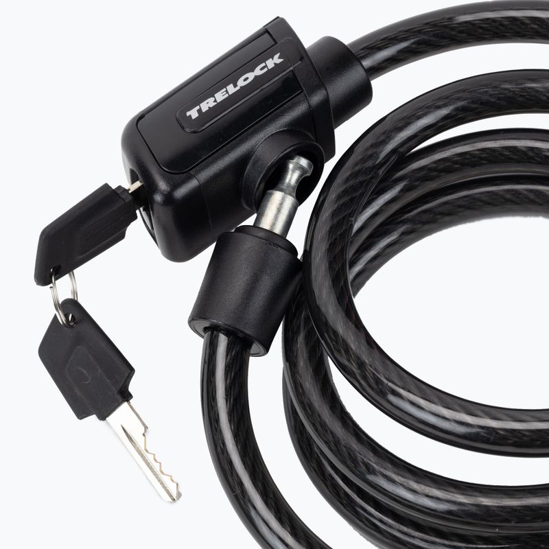 Zapięcie rowerowe Trelock S2 150/12 Coiled Cable Lock black 2